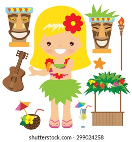 Hawaii vector illustration