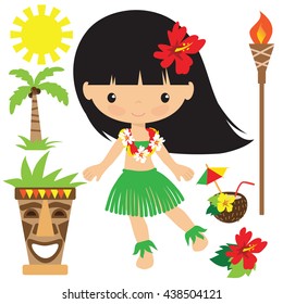 Hawaii vector illustration