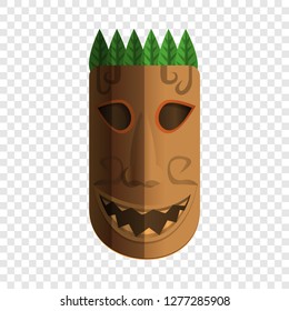 Hawaii wood idol icon. Cartoon of hawaii wood idol vector icon for web design for web design