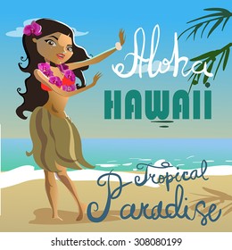 Hawaiian girl