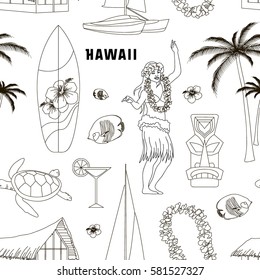 Hawaiian, Hawaii Set pattern