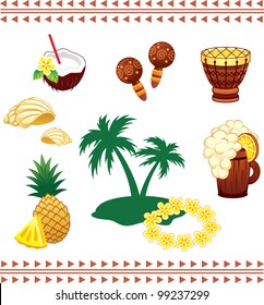 Hawaiian icons