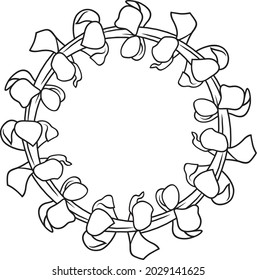 free flower lei clipart