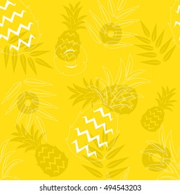 Hawaiian seamless pattern
