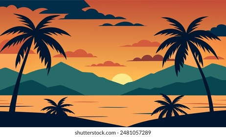 Hawaiian Seamless Pattern Background for Vibrant Design