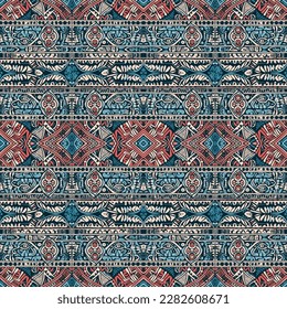 Hawaiian style tapa tribal fabric seamless pattern. Abstract traditional folk old ancient antique tribal ethnic graphic line. Ornate elegant luxury vintage retro modern minimal for texture textile.