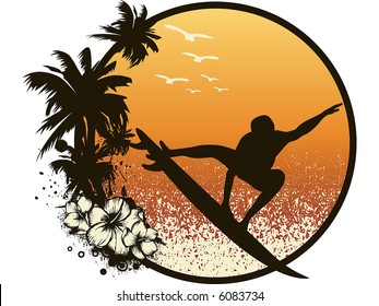 hawaiian surfing
