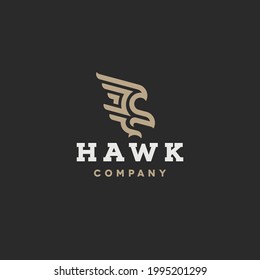 HAWK COMPANY PREMIUM VECTOR LOGO