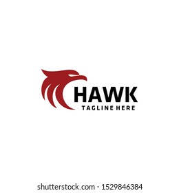 Hawk Eagle Animal Wildlife Logo Sign Stock Vector (Royalty Free) 1529846384