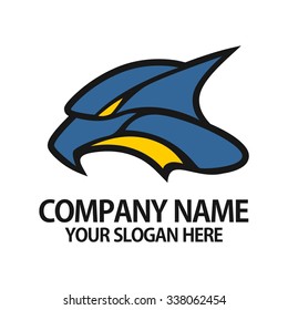 hawk eagle logo icon vector