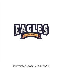 vector de diseño del logotipo de mascota de águila hawk raven