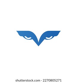 hawk eyes logo bird logo hawk eyes icon