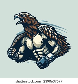 Hawk Fighter Logo, HwakFighter, Egal Fighter