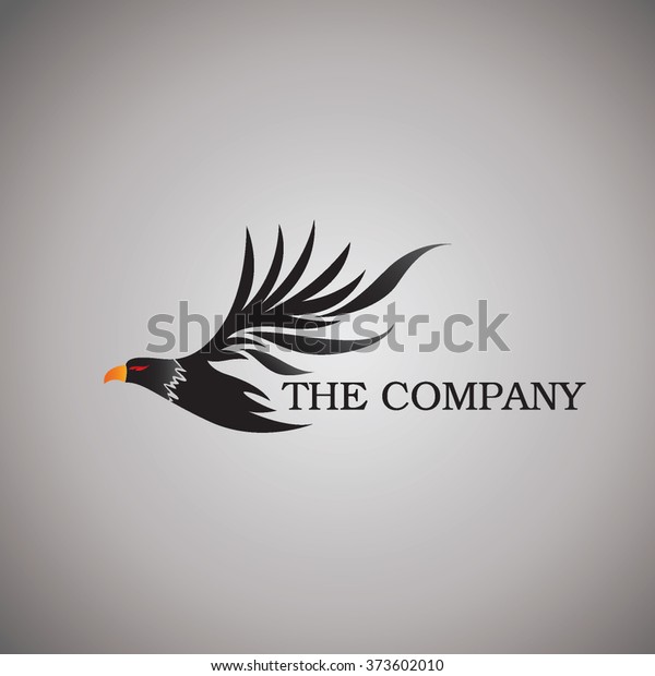 Hawk Logo Stock Vector (Royalty Free) 373602010