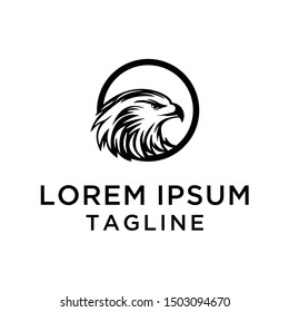 Hawk Logo Abstract Design Illustration