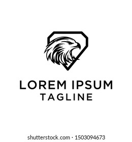 Hawk Logo Abstract Design Illustration