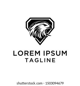 Hawk Logo Abstract Design Illustration
