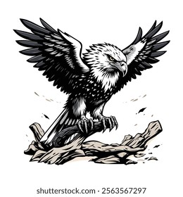 Hawk Logo Emblem Vector Art