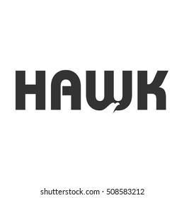 Hawk Logo Vector Stock Vector (Royalty Free) 508583212 | Shutterstock