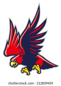 Hawk Mascot