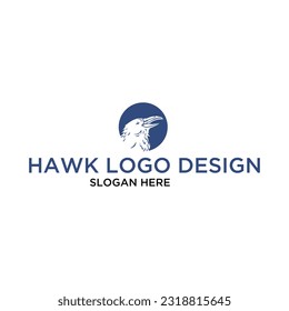 Hawk simple modern logo design
