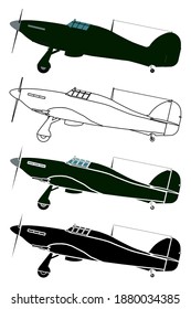 Hawker Hurricane in Right view