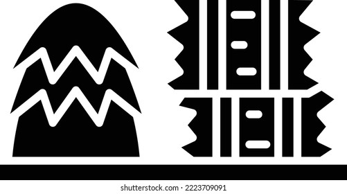 Hay Bale vector icon. Can be used for printing, mobile and web applications.