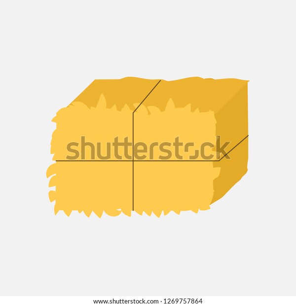 Hay Block Hay Hay Logo Vector Stock Vector (Royalty Free) 1269757864 ...