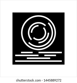 Hay Icon, Grass Fodder Vector Art Illustration