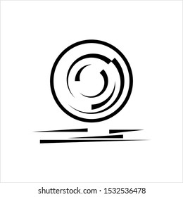 Hay Icon, Grass Fodder Vector Art Illustration
