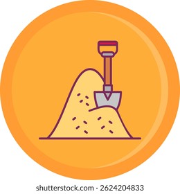 Hay Line vector Icon Design