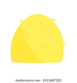Hay auf weißem Hintergrund im Doodle-Stil