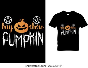 hay un diseño de camisetas de calabaza