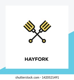 HAYFORK ICON AND ILLUSTRATION CONCEPT
