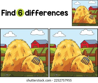 Haystack Farm Find The Differences