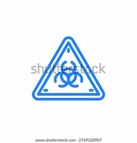 hazard danger icon sign vector