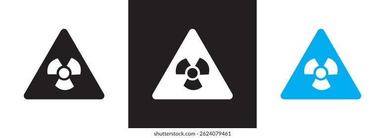 Hazard and Dangerous icon.  Warning, risk, traumatic, life threatening, toxic, etc. Vector for websites, mobile interfaces, presentations, banner, visual branding etc. Vector illustration. EPS 10