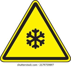 The hazard diamond on the caution sign uses a color-coded system with numbers to signal the degree of health hazard (blue), and flammability hazard (red).
