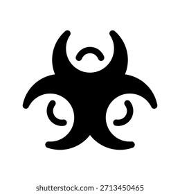 Hazard Icon Vector Symbol Design Illustration