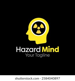 Hazard Mind Logo Design Template. Good for Business, Agency, Community and Organization