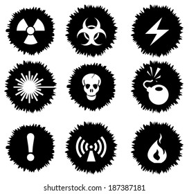 Hazard Sign Icons
