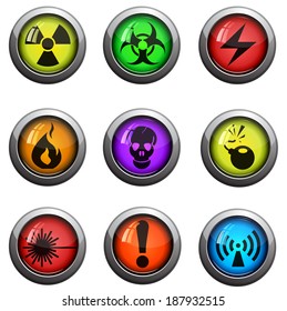 Hazard Sign Icons
