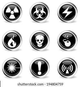Hazard Sign Icons