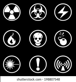 Hazard Sign Icons