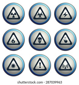 Hazard Sign Icons