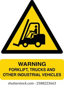 Hazard Symbol  Signs Yellow base black text