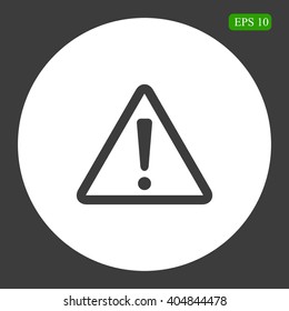 Hazard warning attention sign
