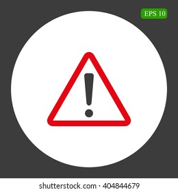 Hazard warning attention sign