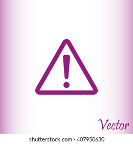 Hazard warning attention sign
