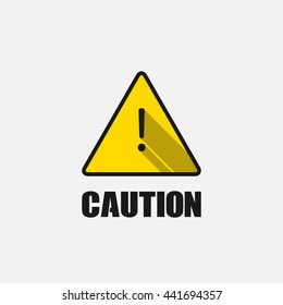 Hazard warning attention sign